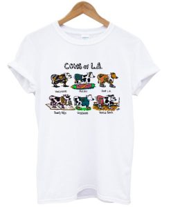 Vintage 90s Cows of LA t-shirt NF