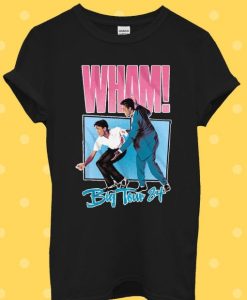 Wham! Big Tour 84 George Michael T Shirt NF