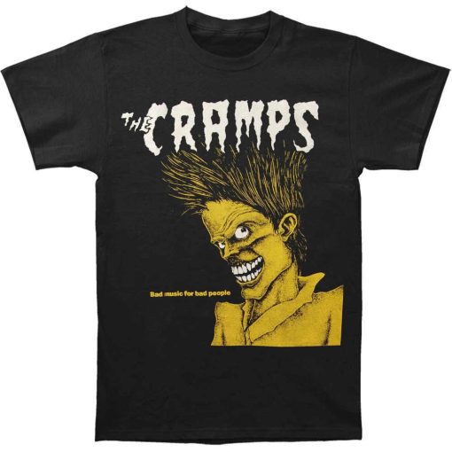 the cramps Bad Music for Bad People t shirt NF