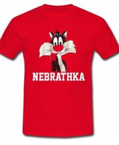 vintage 90s looney tunes nebrathka tshirt NF