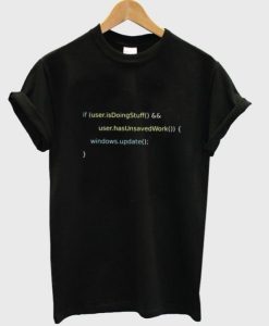 windows update t-shirt NF