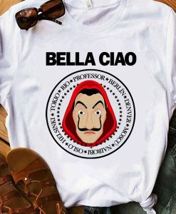 Bella Ciao La Casa De Papel t shirt NF