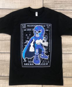 Blue Demon Calavera T Shirt NF