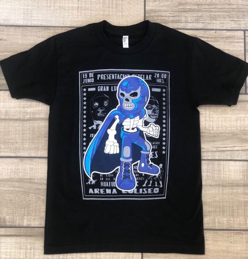 Blue Demon Calavera T Shirt NF