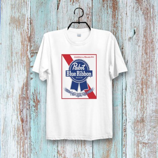 Blue Ribbon Pabst Beer milwaukee T Shirt NF