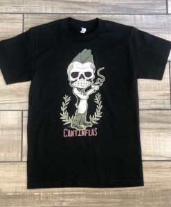 Cantinflas-Skull-T-Shirt NF