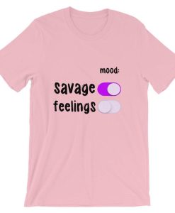 Mood Savage Short-Sleeve Unisex T Shirt NF