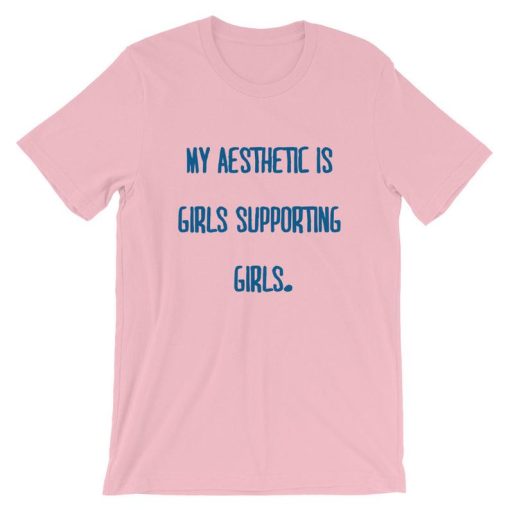 My Aesthetic Is Girls Supporting Girls Short-Sleeve T Shirt NF