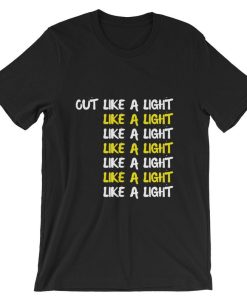 Out Like A Light Short Sleeve Unisex T Shirt NF