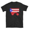 Puerto Rico Drip Short-Sleeve Unisex T-Shirt NF