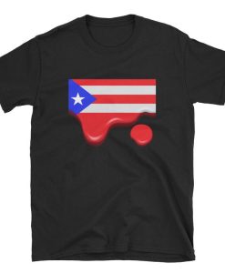 Puerto Rico Drip Short-Sleeve Unisex T-Shirt NF