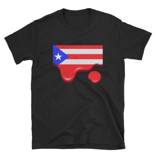 Puerto Rico Drip Short-Sleeve Unisex T-Shirt NF