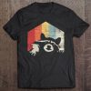 Raccoon Face Retro t shirt NF