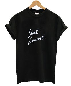 Saint Laurent Signature t shirt NF