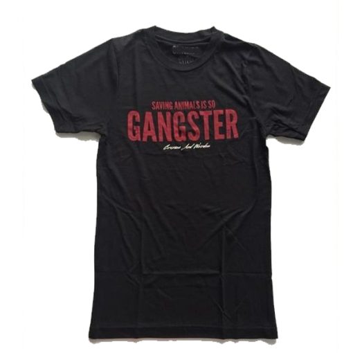 Saving Animals Is So Gangster t shirt NF