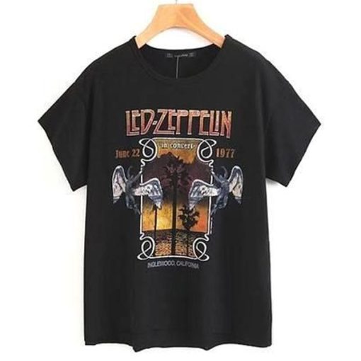 Zeppelin Rock Band t shirt NF