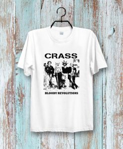 Bloody Revolutions Crass t shirt NF