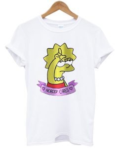 Nobody Cares Lisa Simpson T-shirt NF
