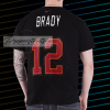 Tom Brady #12 Logo T-Shirt NF