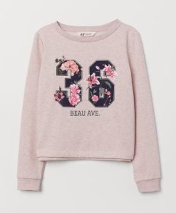 Printed Design Sweatshirt NF