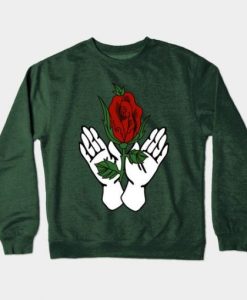 Rose Hand Sweatshirt NF