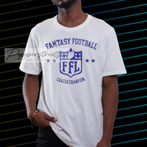 Fantasy Football League Champion T-Shirt NF