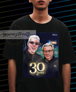 Kruk and Kuip 30 year NBC sports bay area Tshirt NF