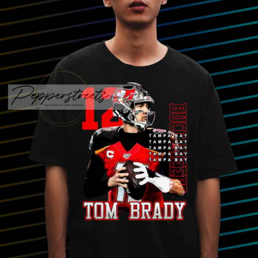 Good 12 Tom Brady Tampa Bay Buccaneers Tshirt NF