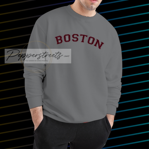 Boston College Spell Out Sweatshirt NF