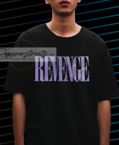 Rhinestone Black Diamond Revenge T-Shirt NF