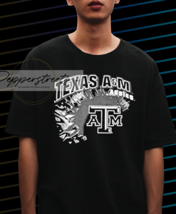 Texas A&M University Aggies Football T-shirt NF