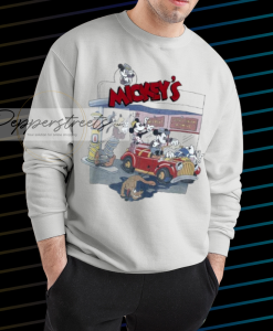 Vintage Disney Petrol Station mickey mouse Sweatshirt NF