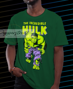 Vintage MARVEL 1998 THE INCREDIBLE HULK Comic Book Superhero Graphic T-Shirt NF