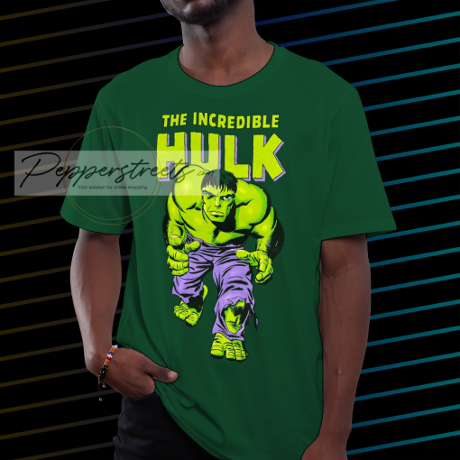 Vintage MARVEL 1998 THE INCREDIBLE HULK Comic Book Superhero Graphic T-Shirt NF