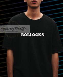 Bollocks T Shirt Black NF