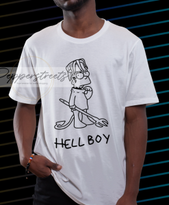 Hellboy Bart Simpson T-Shirt NF