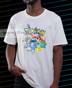 Pokemon anime cartoon graphic T-shirt NF