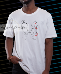 Angel and Devil Graphic t-shirt NF