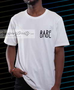 babe pocket print t-shirt NF