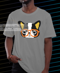 dog glass t-shirt NF