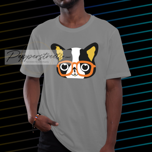 dog glass t-shirt NF