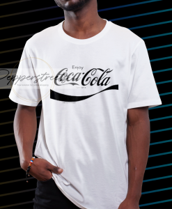 Coca-Cola Black Enjoy Logo T-Shirt