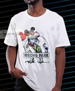 Dinosaur Wrong Park t shirt Short Sleeve