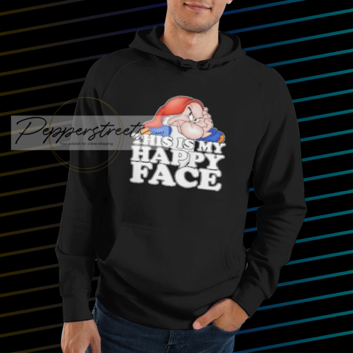 Disney Grumpy Dwarf My Happy Face Hoodie