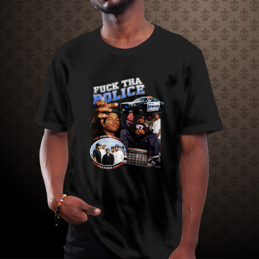 Fuck Tha Police NWA T-Shirt tpkj1