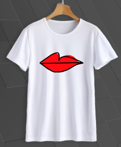 _Killing Eve Lips T-Shirt tpkj1