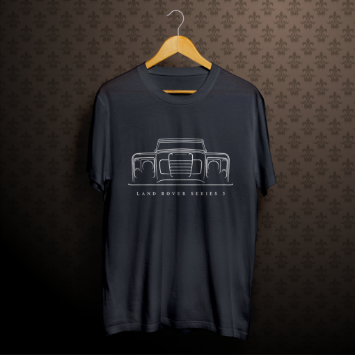 Land Rover Series 3 t shirt Ad tpkj1