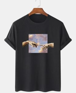 Oil Painting Casual T-Shirt THD