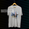 WWII Corsair F4U Flying Angels Blonde Pinup Girl T-Shirt