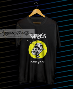 Wreck Nervous records new york 90's T Shirt